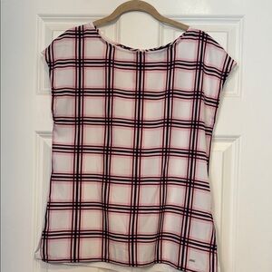 Tommy Hilfiger Plaid Shell Top
